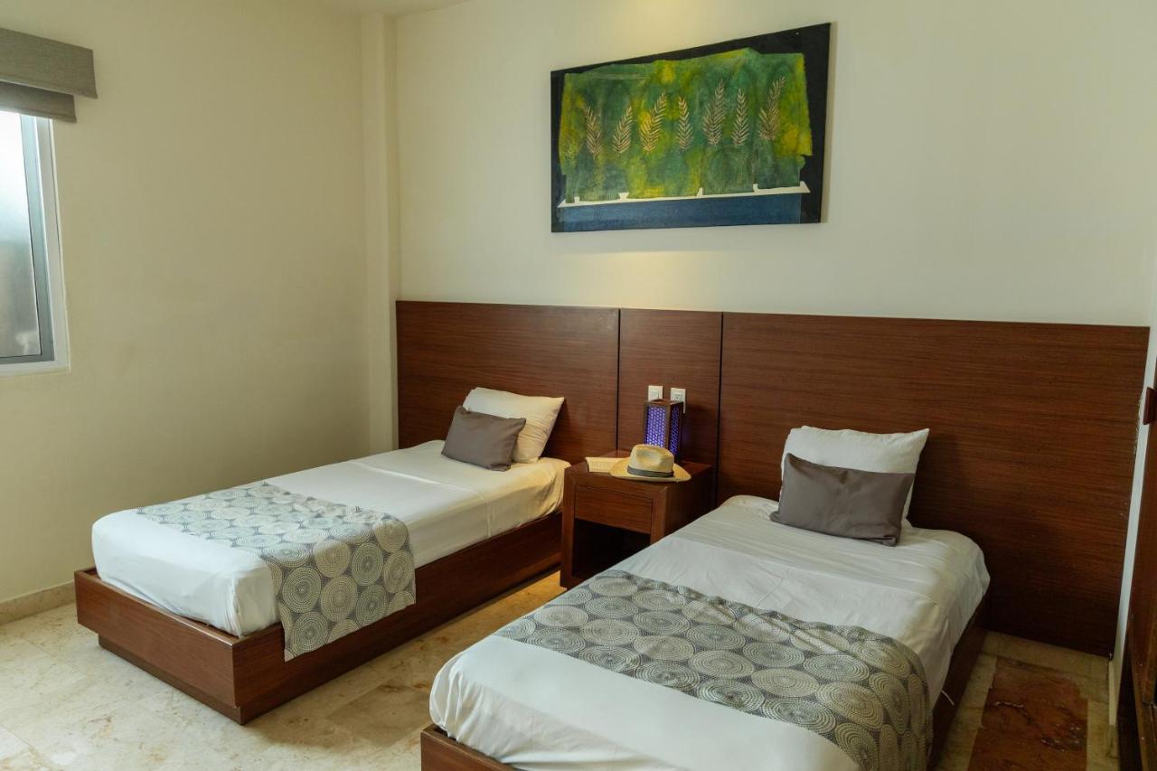 La Palma Beachfront Hotel Boutique - Self Check In Cancún Zimmer foto